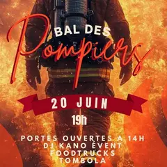 Bal des pompiers à Targon