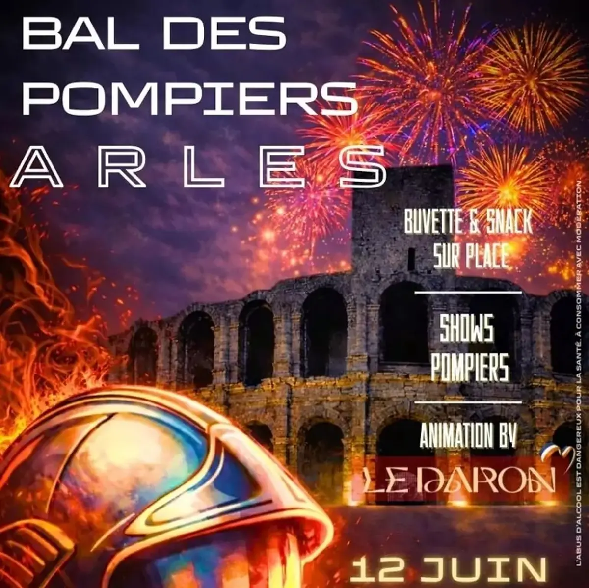 Bal des pompiers d'Arles