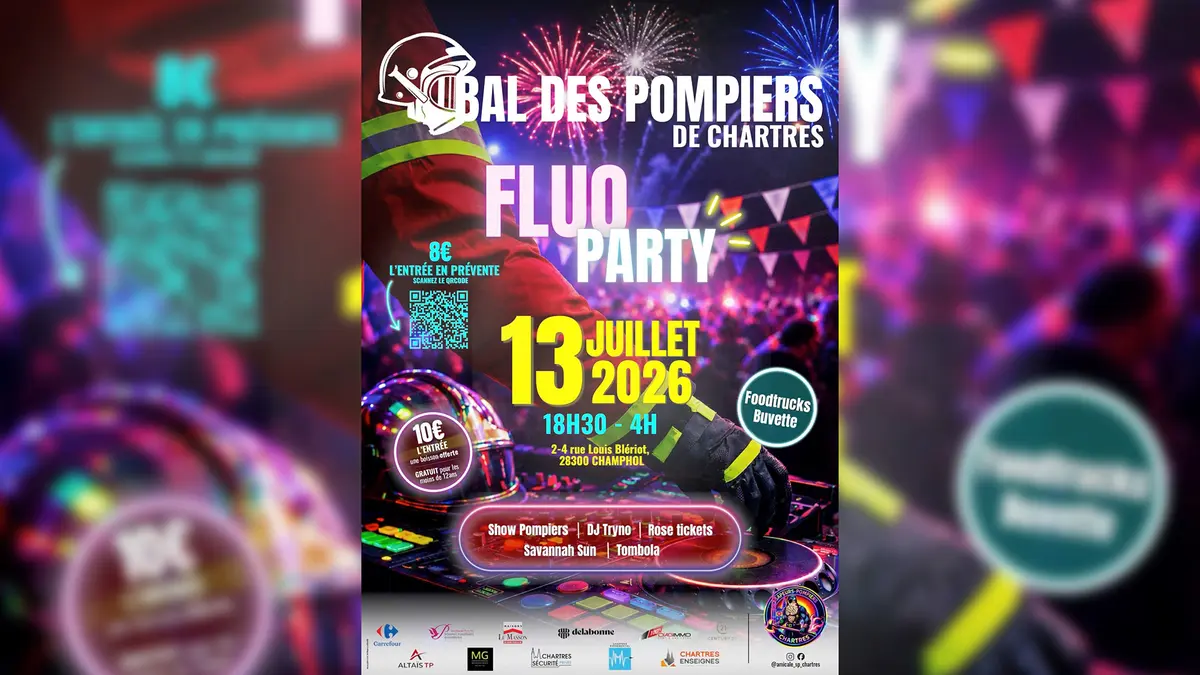 Bal des pompiers de Chartres 2026