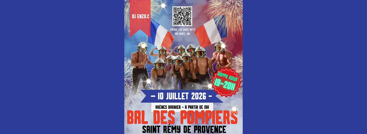 Bal des pompiers de Saint-Rémy-de-Provence