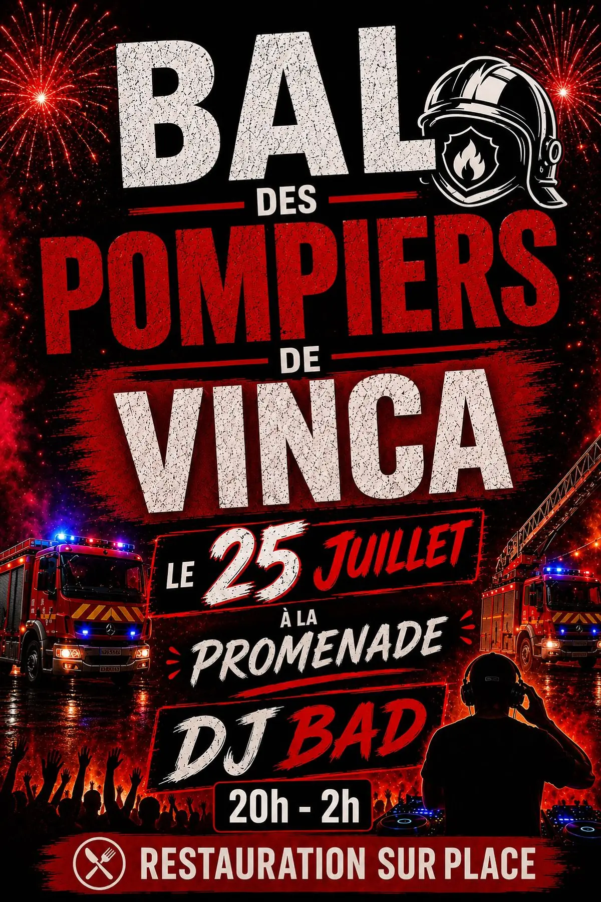 Bal Des Pompiers De Vinça