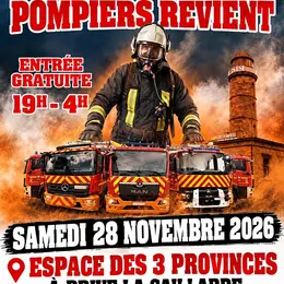 Bal des pompiers revient (Espace des trois provinces)