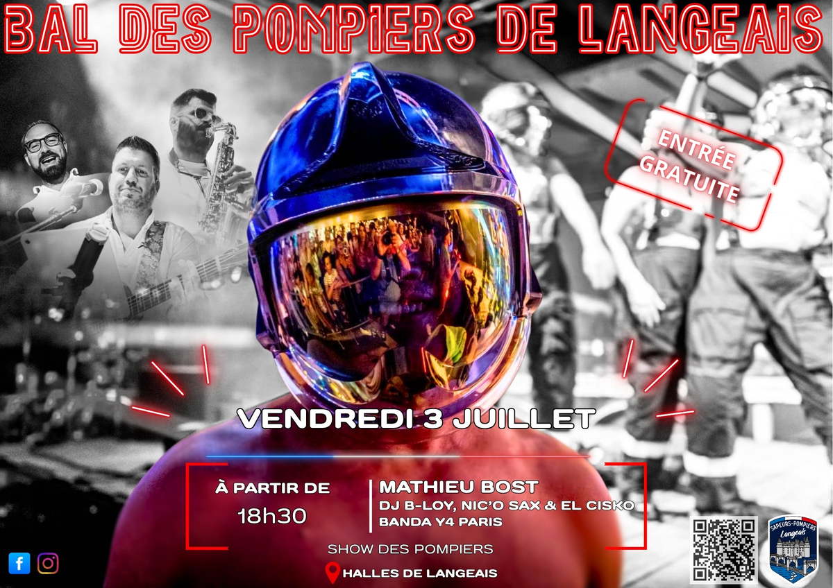 Bal Des Sapeurs-Pompiers De Langeais