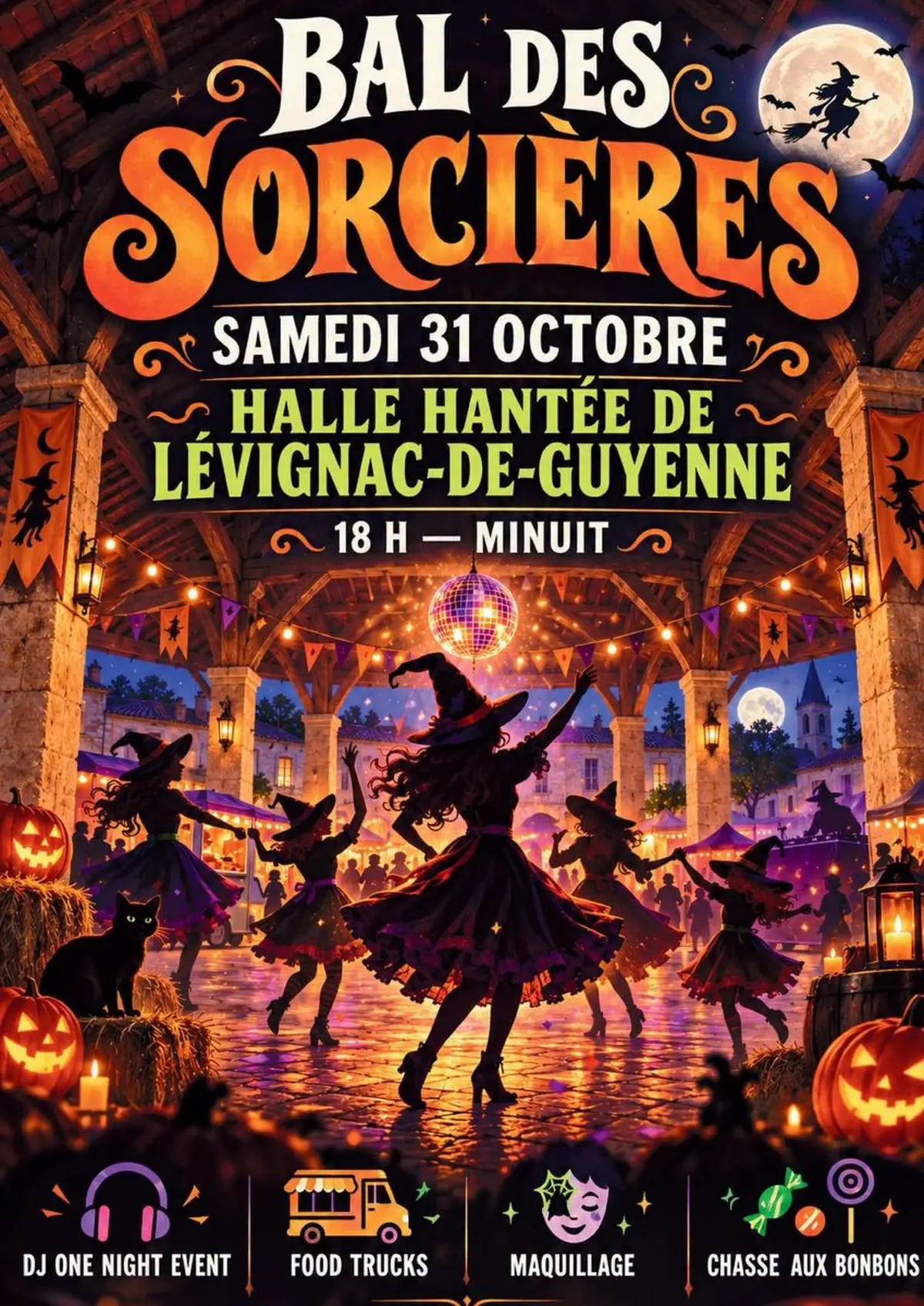 Bal des sorcières / soirée Halloween