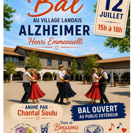 Bal du village landais alzheimer Henri-Emmanuelli