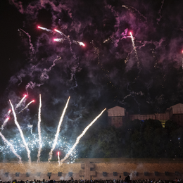Bal et feu d'artifice