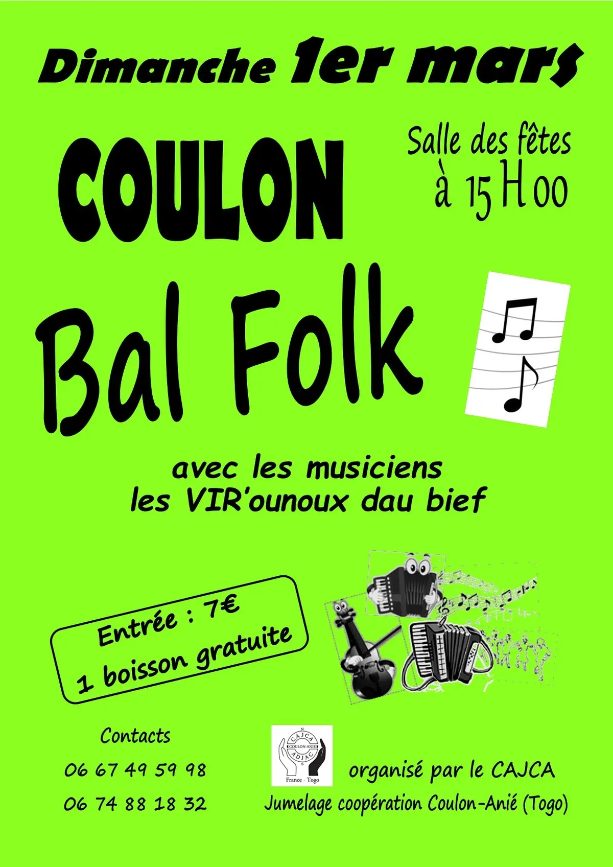Bal folk à Coulon