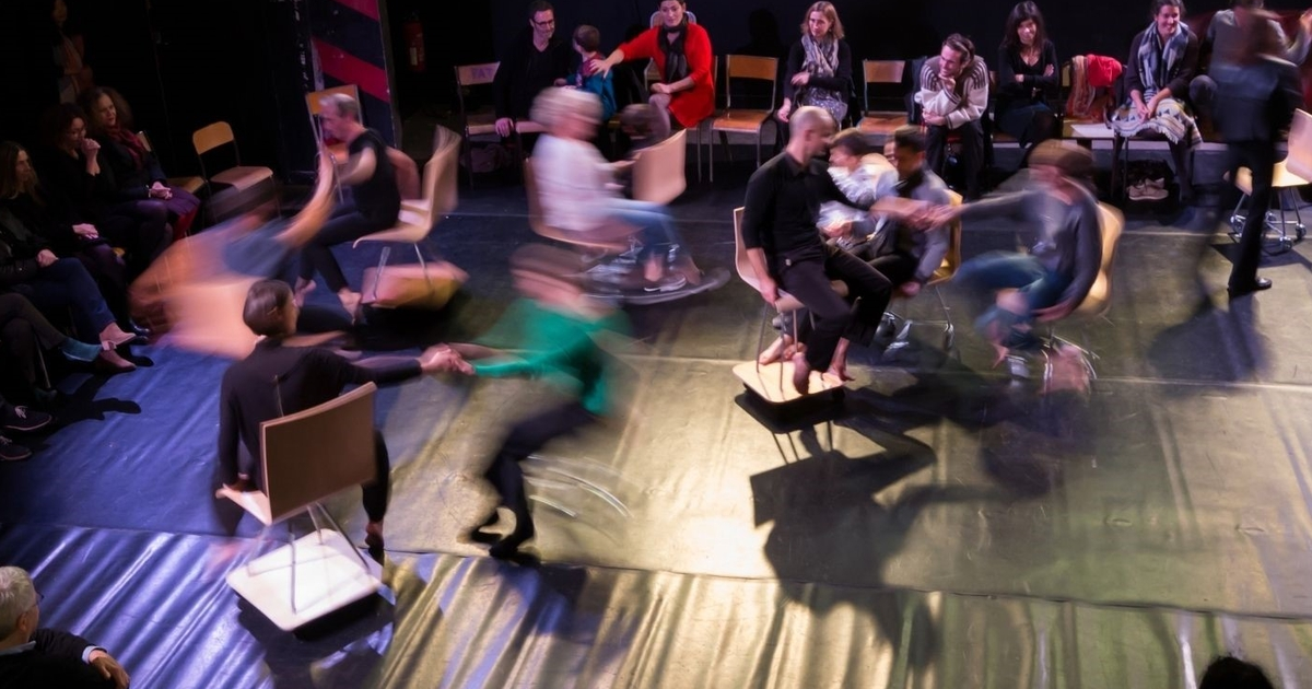 Bal inclusif sur roues et projection