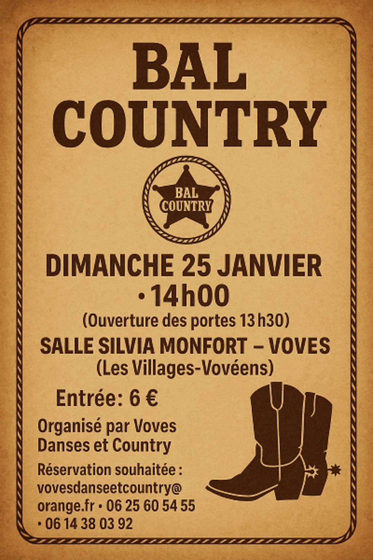 Bal vintage – Voves Danse et Country