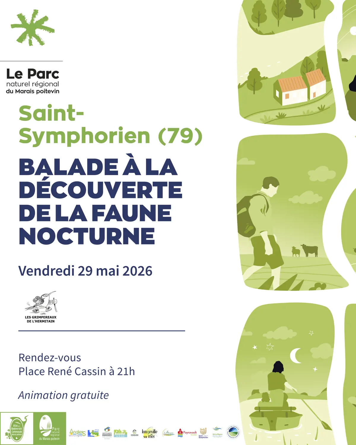 Balade à la découverte de la faune nocturne à Saint-Symphorien