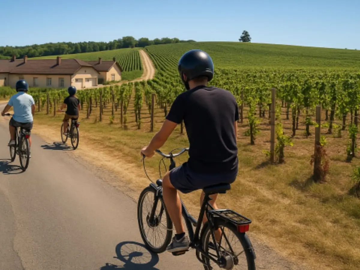 Balade à Solex en Champagne près de Reims