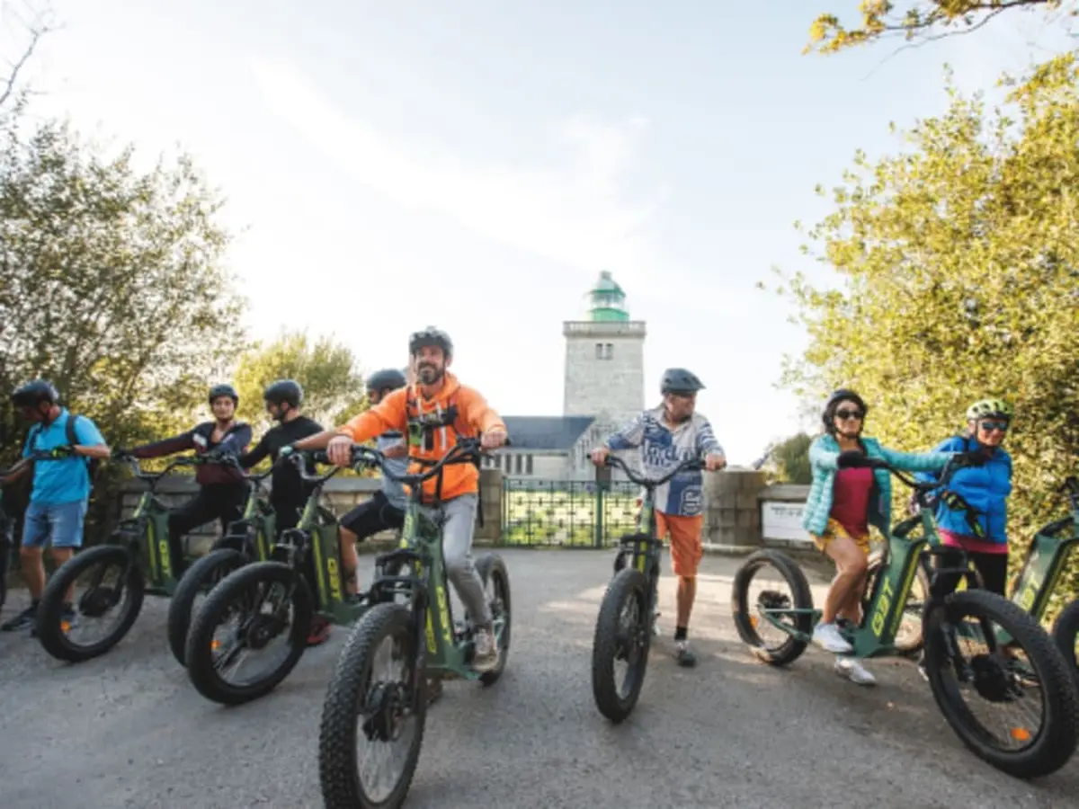 Balade à trottinette électrique à Quiberville-sur-Mer (76)