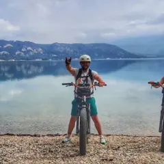 Balade à trottinette électrique autour du Lac de Sainte-Croix