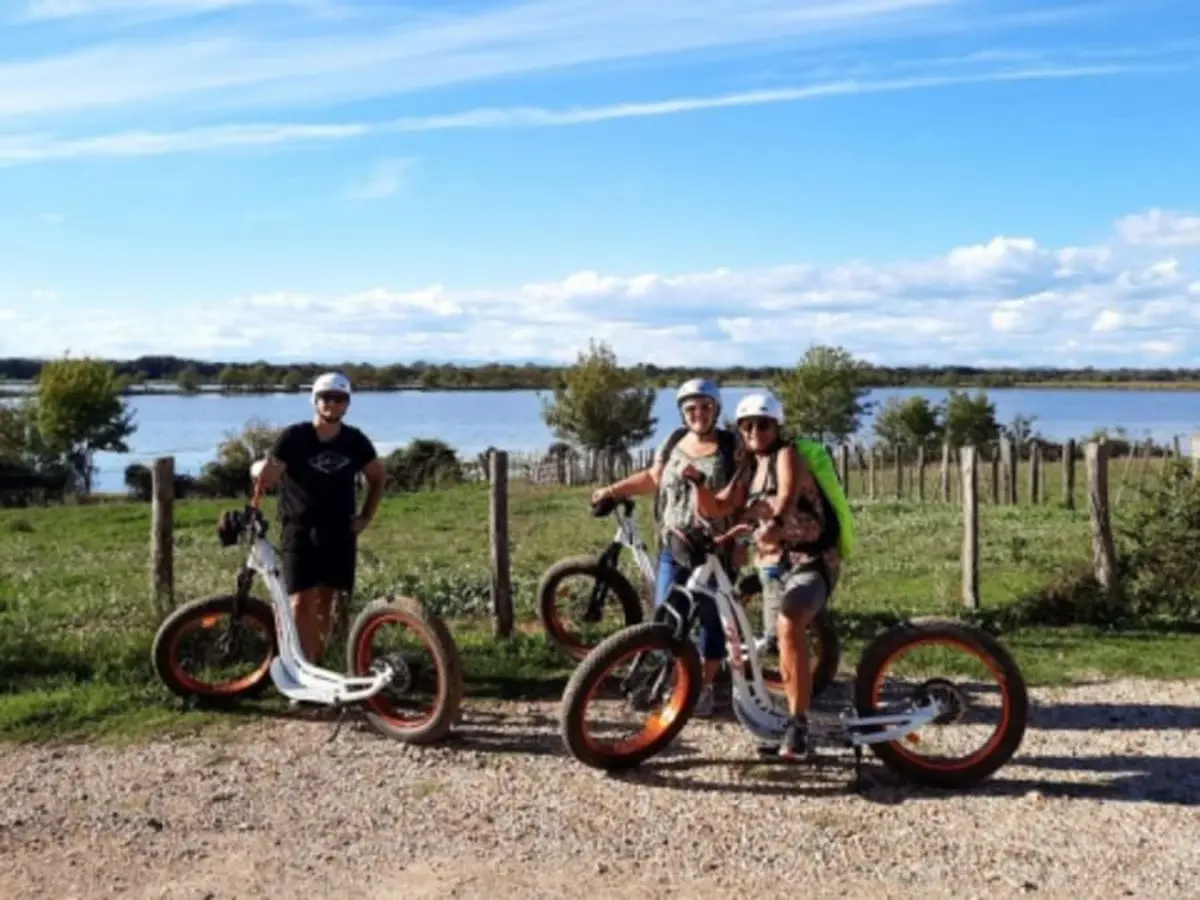 Balade à trottinette électrique en Camargue (30)