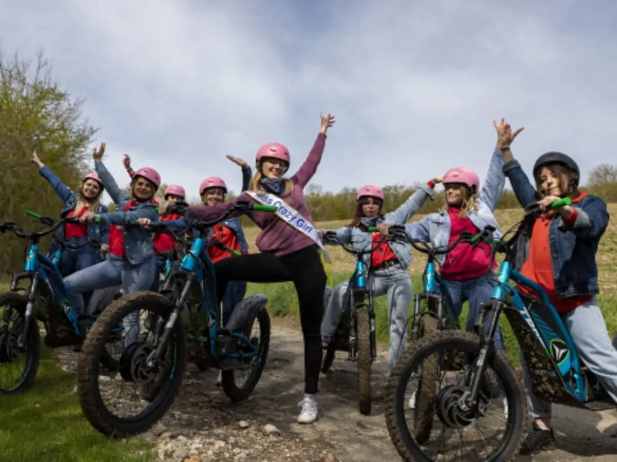 Balade à trottinette électrique tout terrain dans les Yvelines