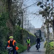 Balade à vélo des terres vers la mer - convergence - 4 points de départ
