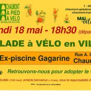 Balade à vélo en ville à Chaumont