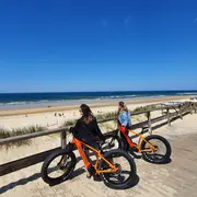 Balade accompagnée en fat bike électrique : plage et forêt