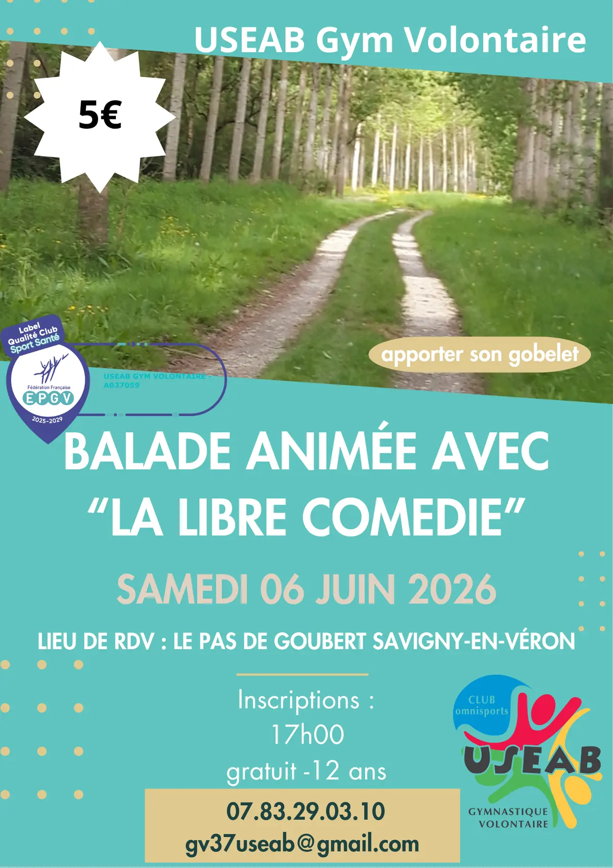 Balade animée avec La Libre Comédie