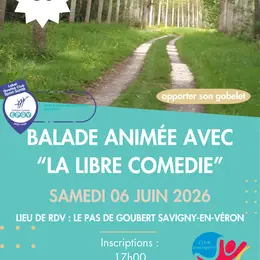 Balade animée avec La Libre Comédie