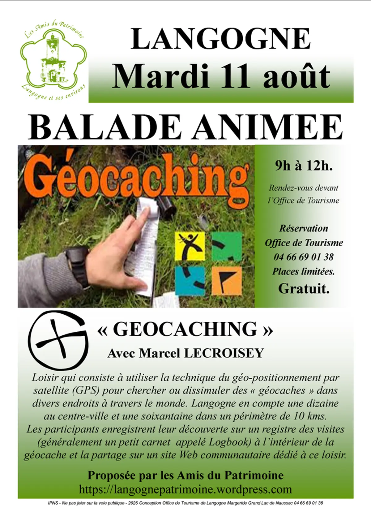 Balade Animée Géocaching