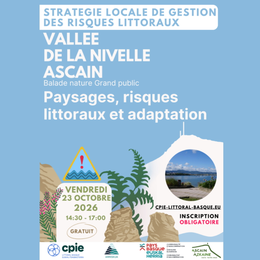 Balade atelier : Paysages, risques littoraux et adaptation
