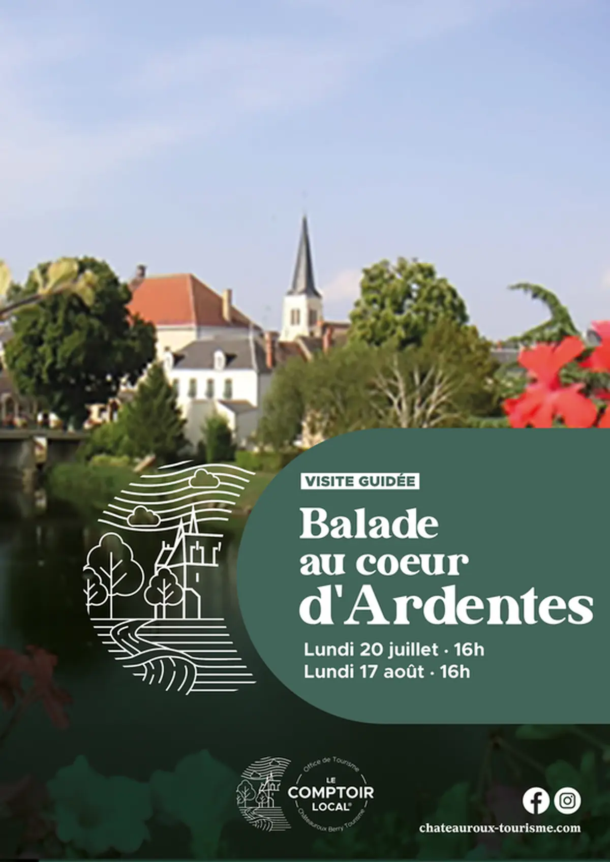Balade au cœur d'Ardentes