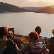 Balade Au Coucher Du Soleil