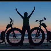 Balade au coucher du soleil en Tchanquaroue