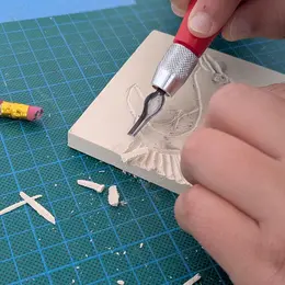 Balade au fil de l'eau et atelier linogravure