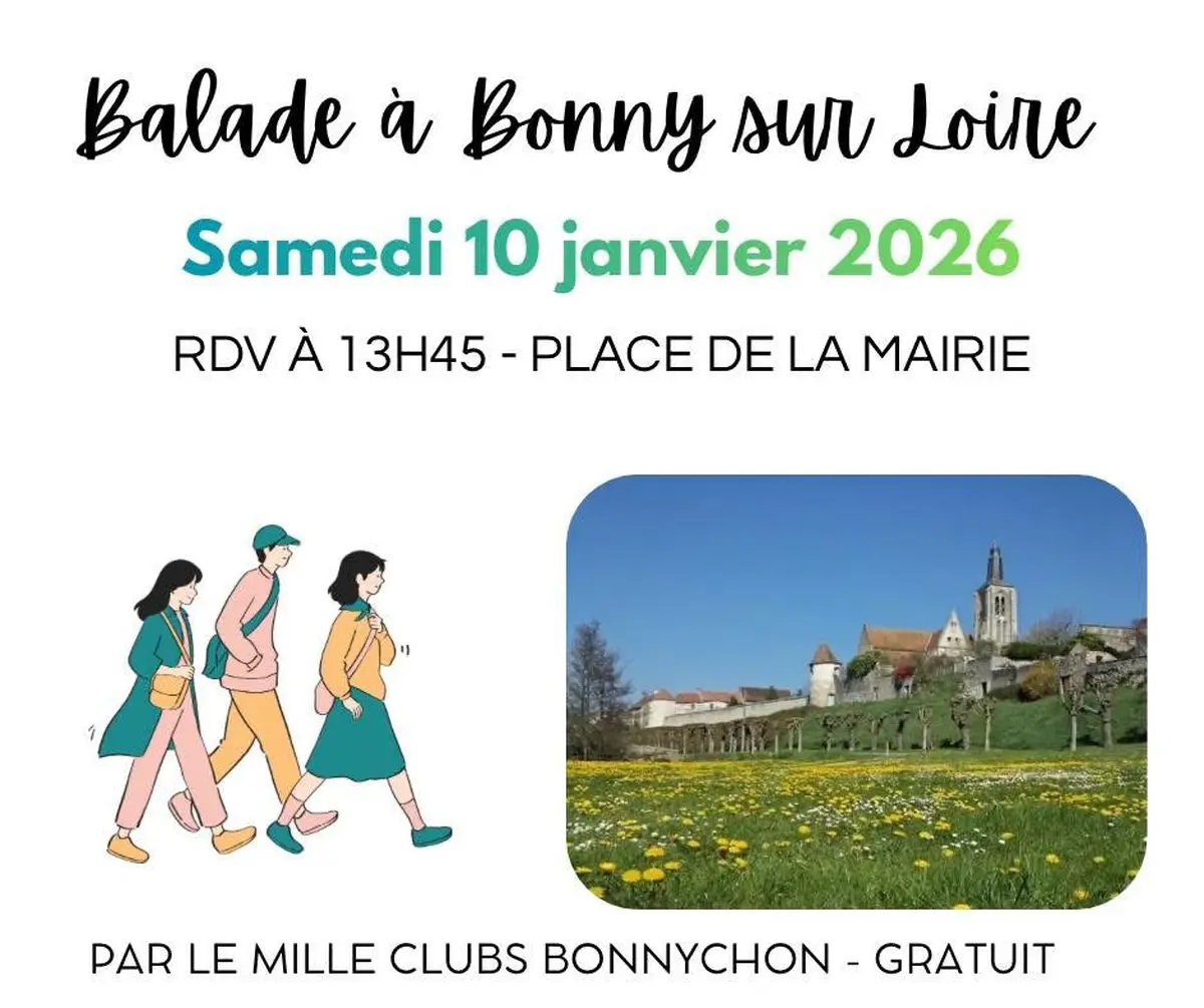 Balade autour de Bonny-sur-Loire