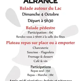Balade autour du Lac, AFM TELETHON