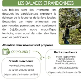Balade avec la Croisée des Villages - Petits marcheurs