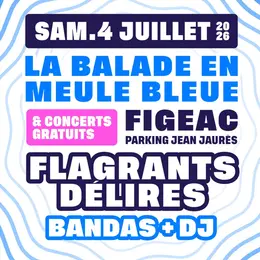 Balade bleue et soirée concerts à Figeac