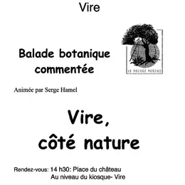 Balade botanique commentée à Vire
