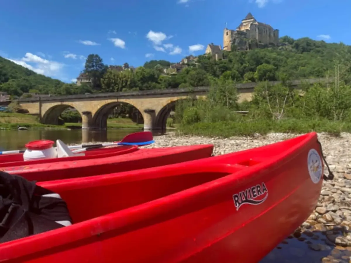 Balade canoë Circuit des 3 Château à Saint-Vincent-de-Cosse (24)