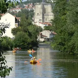 Balade canoë sur l'Aveyron à Villefranche