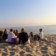 Balade commentée de la Dune du Pilat au coucher du soleil