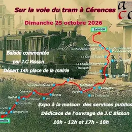 Balade commentée sur la voie du Tram à Cérences