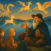 Balade contée au plan d'eau de Mézières-Ecluzelles, Festival le Légendaire