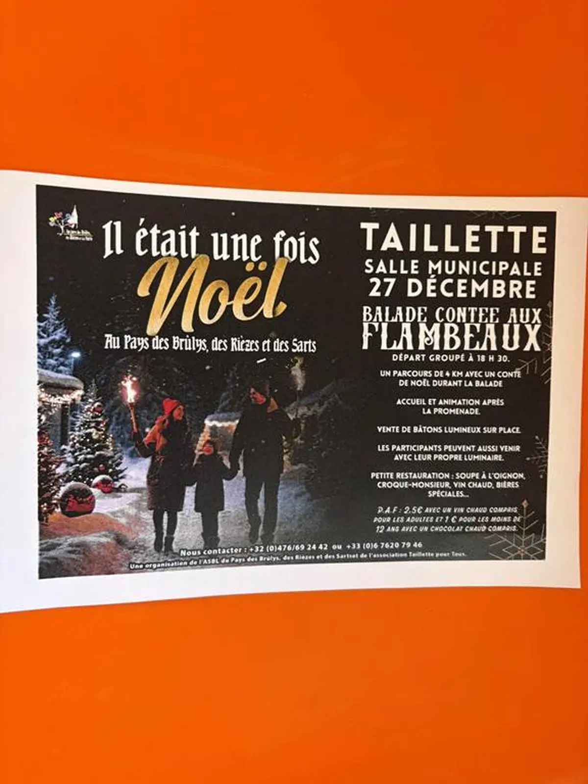 Balade contée aux flambeaux