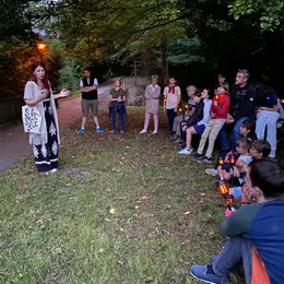 Balade contée aux flambeaux
