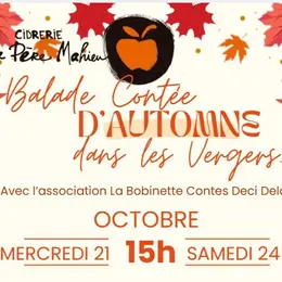 Balade contée d'automne dans les vergers