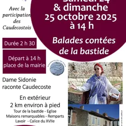 Balade contée de Caudecoste pour Bastides en Fête
