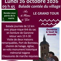 Balade contée du village de Saint-Sixte par Dame Sidonie