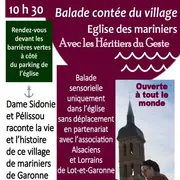 Balade contée du village de Saint-Sixte par Dame Sidonie