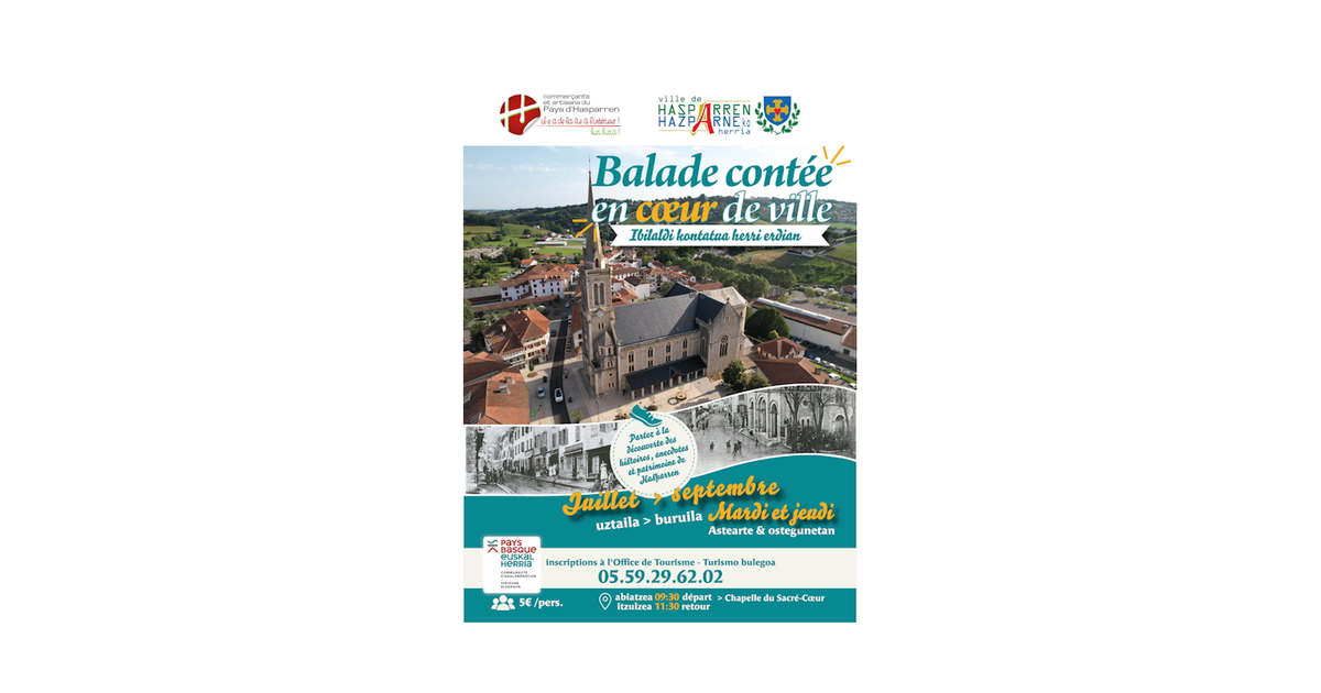 Balade contée en coeur de ville