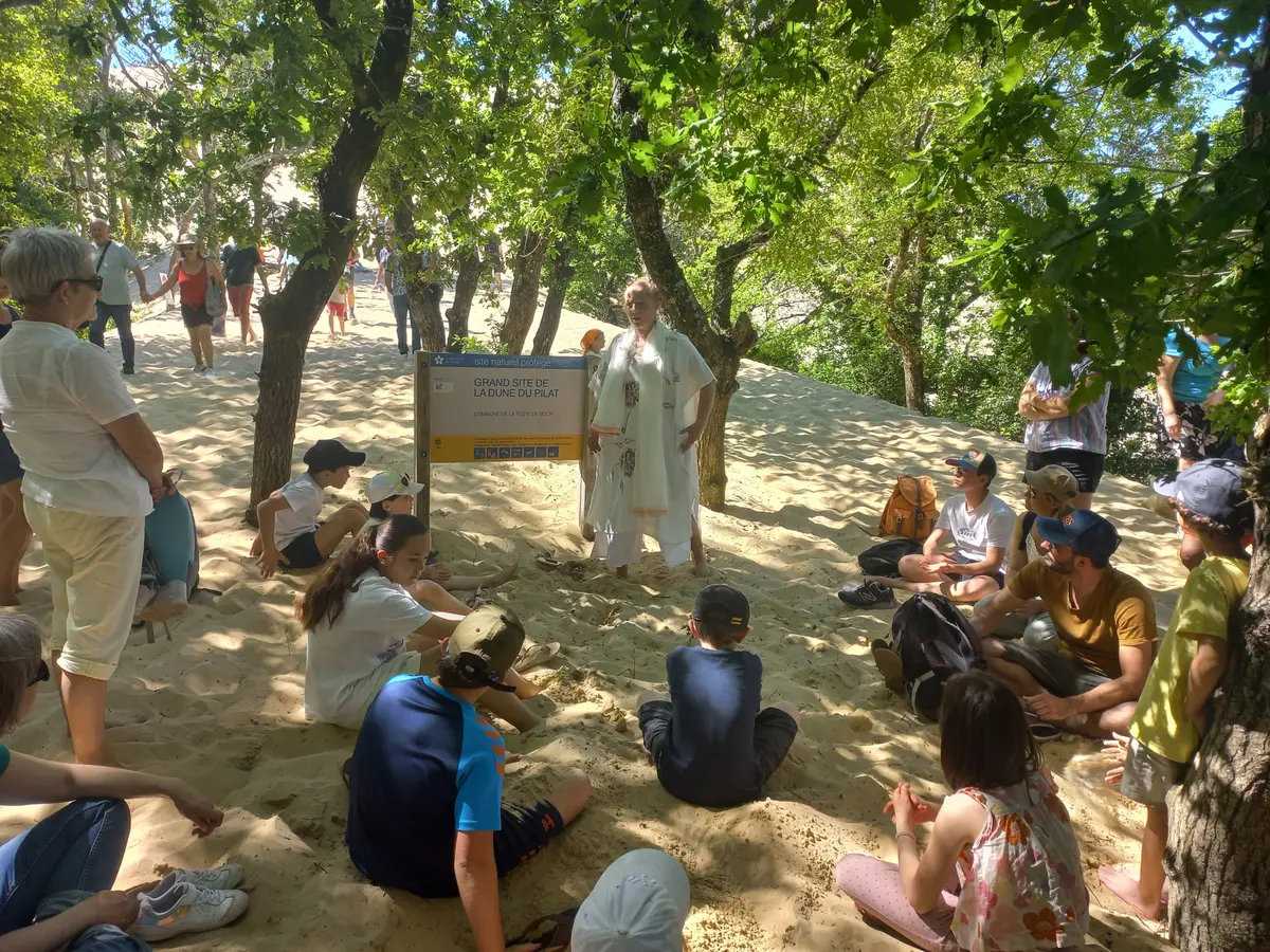 Balade contée en famille à la Dune du Pilat