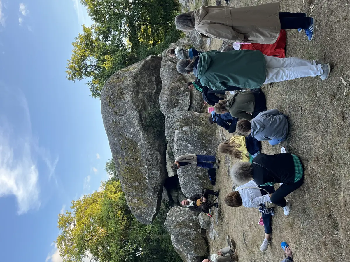 Balade contée en semi nocturne aux Pierres Jaumâtres