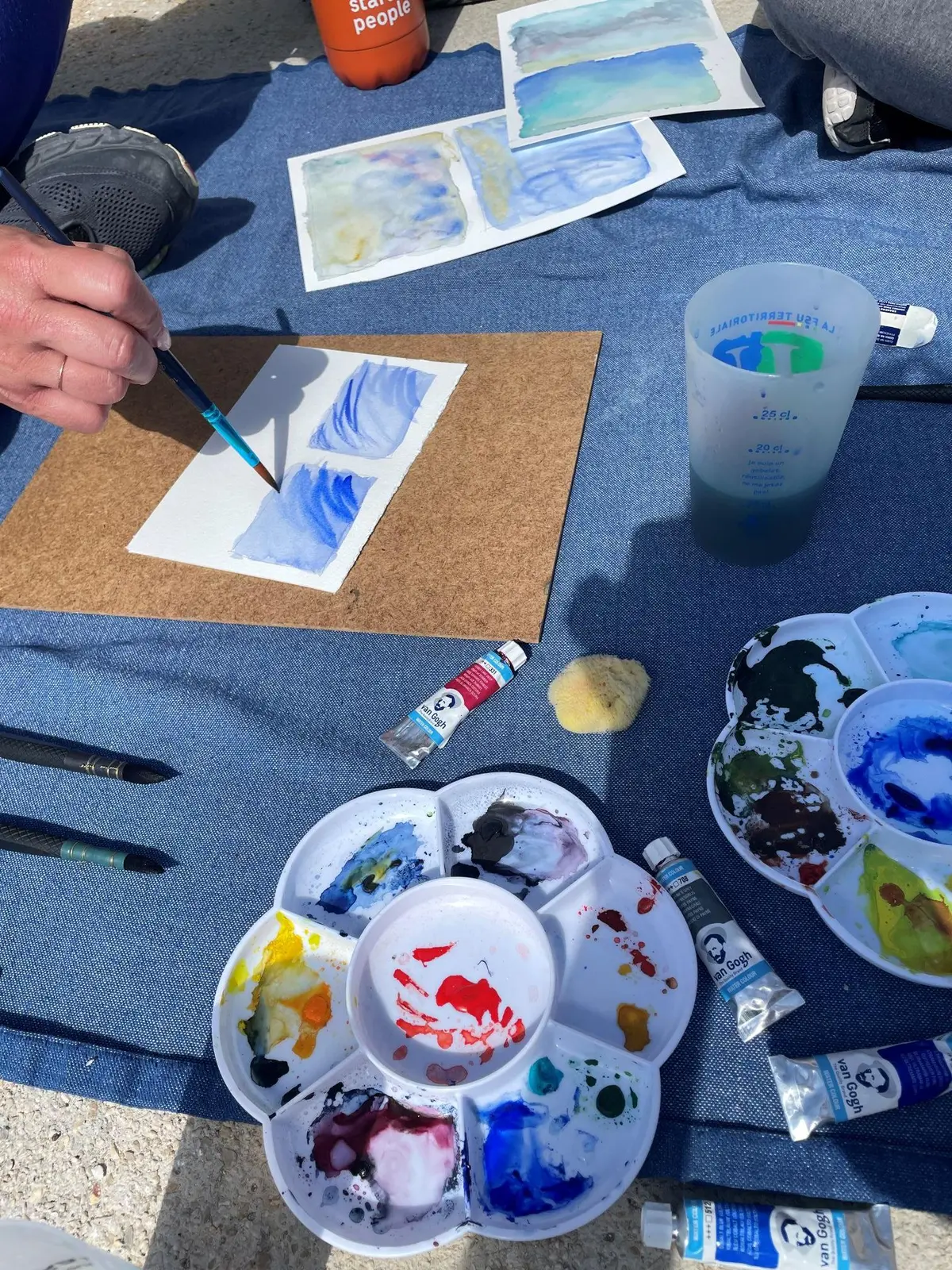 Balade créative autour du croquis aquarelle septembre